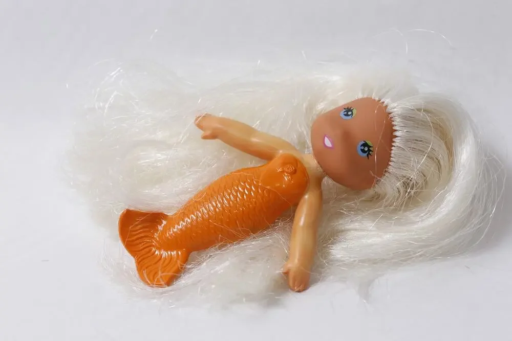 Sea Wees Flora Doll – Kenner (1979) Flawed Small, Vintage, Doll, 260821-WH 1371
